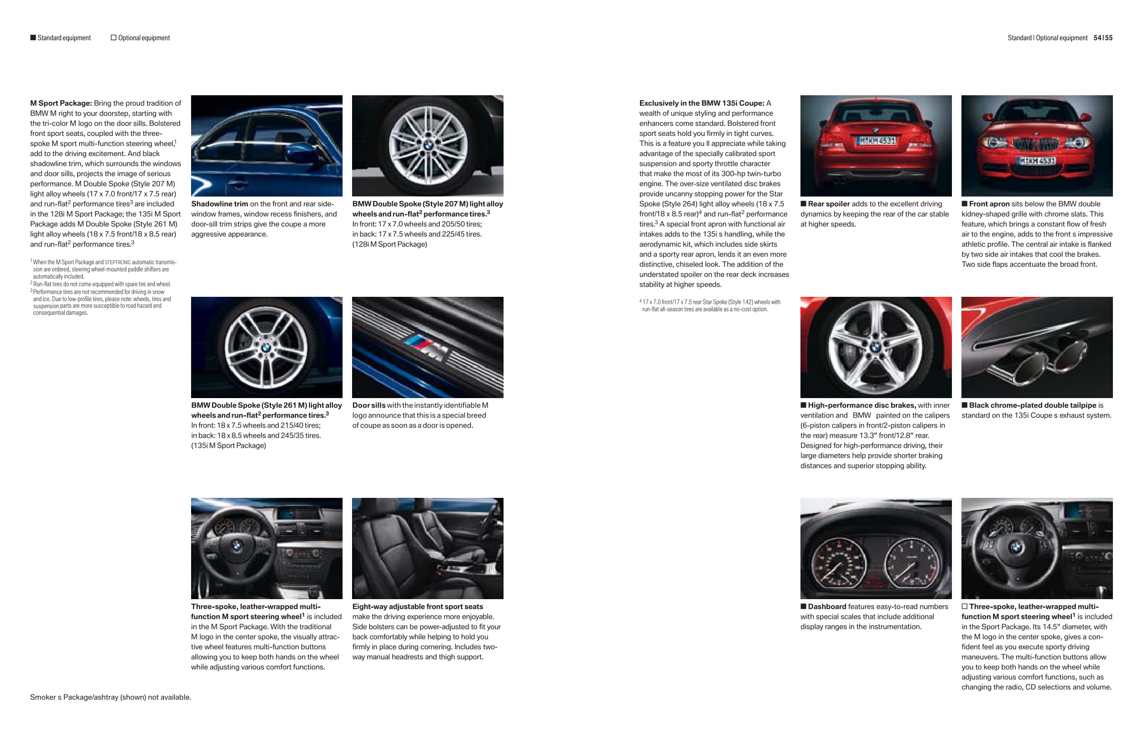 2010 BMW 1-Series Coupe Brochure Page 12